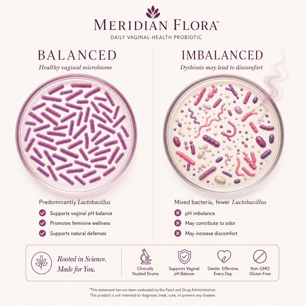 Balanced vs imbalanced flora